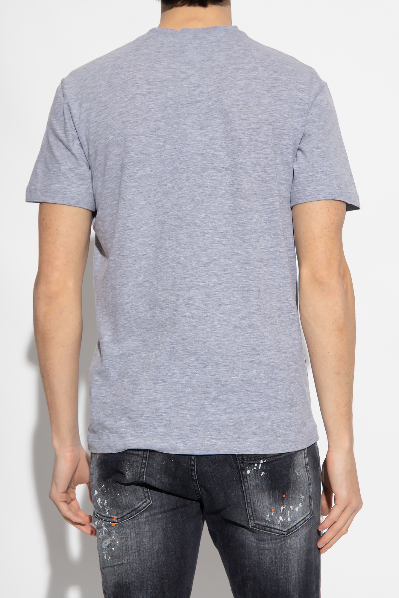 Tシャツ・カットソー DSQUARED2 Men T-shirt Grey S74GD1250S22146 857M ディースクエアード DSQUARED2 Tシャツ トップス メンズ T